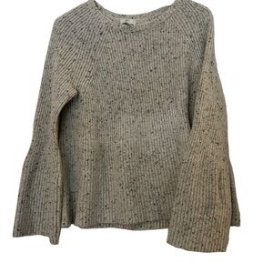 Women's Speckled Gray Sweater